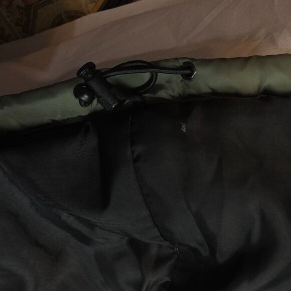 VTG Eddie Bauer Womens Goose Down Jacket Green Size S Winter Coat - Picture 11 of 11